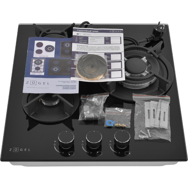 Варочная поверхность газовая ZUGEL ZGH452B