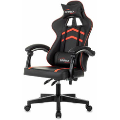Игровое кресло BRABIX Shooter GM-123 (черный/красный)