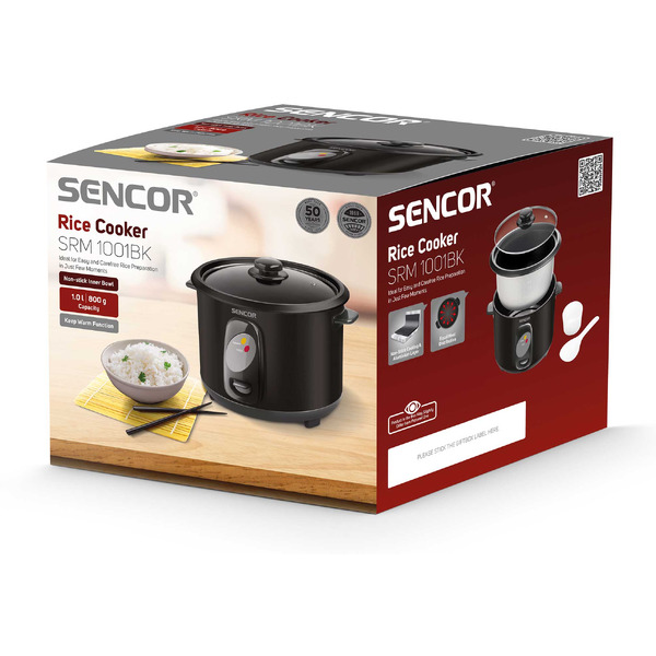 Рисоварка Sencor SRM 1001 BK