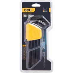 Набор Г-образных ключей Deli DL234209H (9шт)