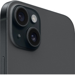 Смартфон Apple iPhone 15 128GB Black (MTP03ZP/A)