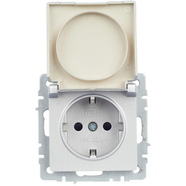 Розетка IEK Brite РСбш10-3-44-БрА