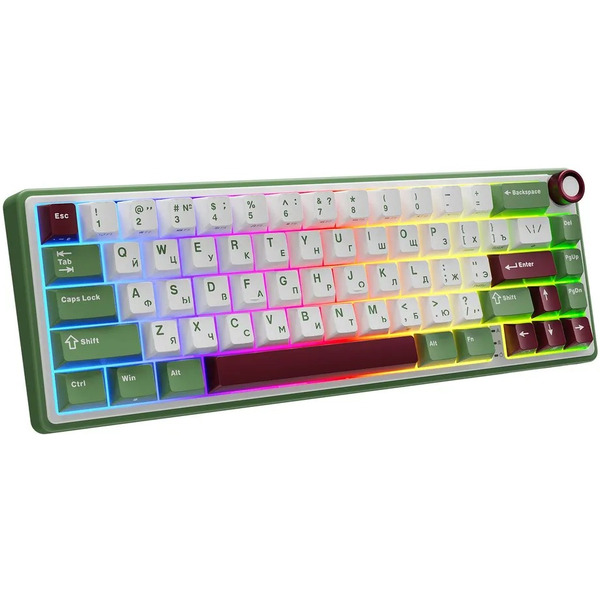 Клавиатура Royal Kludge R65 (Green Sand, RK Brown)