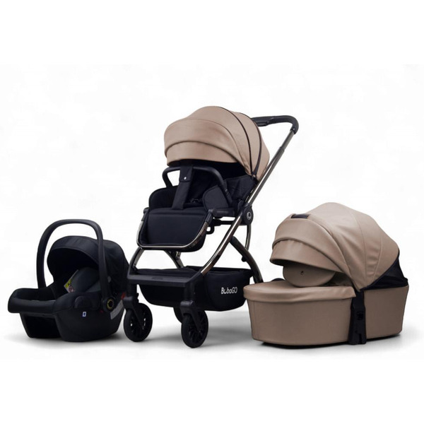 Детская универсальная коляска Bubago Lotta Limited 3 в 1 BG LTD-176-1 (бежевый)
