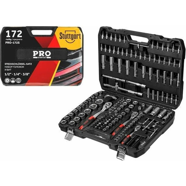 Набор головок и бит PRO STARTUL STUTTGART PRO-172S