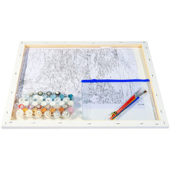 Картина по номерам Белоснежка У самого синего моря 937-AB