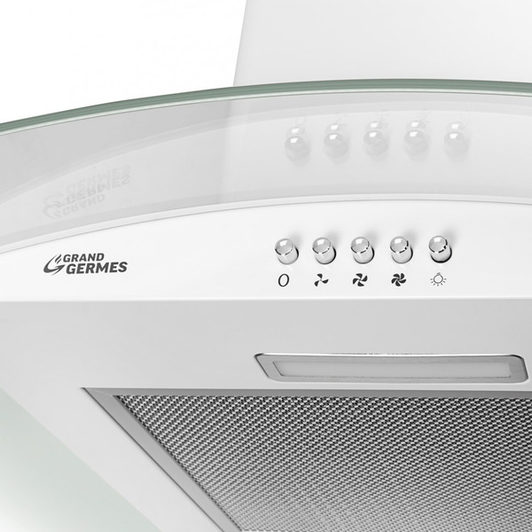 Кухонная вытяжка GrandGermes Brela 60 (белый)