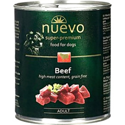 Влажный корм для собак Nuevo Beef 95005 800г