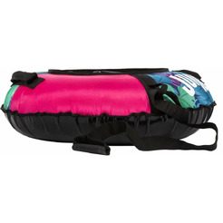 Тюбинг Snowstorm BZ-90 Jungle / W112909 (90см, розовый/зеленый)