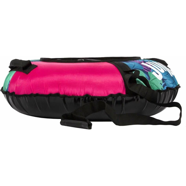 Тюбинг Snowstorm BZ-90 Jungle / W112909 (90см, розовый/зеленый)