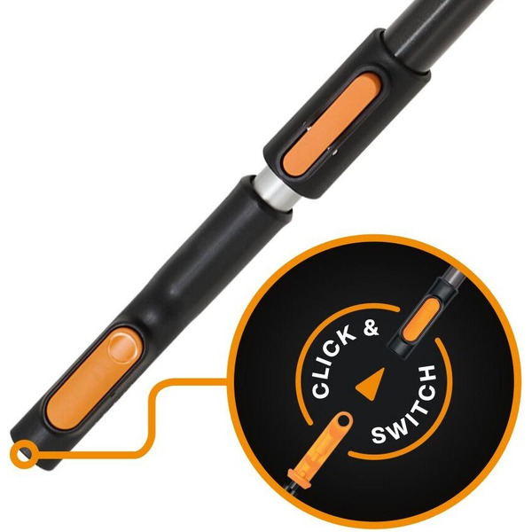 Черенок алюминиевый Fiskars 1080672 (220-400 см)