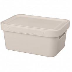 Ящик для хранения Бытпласт Econova Luxe 4.6 л 433205434 (светло-бежевый)