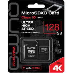 Карта памяти QUMO microSDXC QM128GMICSDXC10U1 128GB