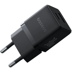 Сетевое зарядное Baseus Palm Fast Charger C+U 30W EU P1011160A113-00 (черный)