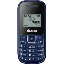 Кнопочный телефон Olmio A15 (синий)