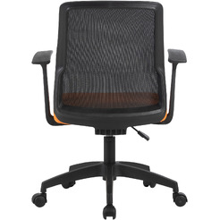 Офисное кресло CACTUS CS-MC222-BKOR (черный/оранжевый)