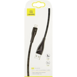 Кабель Usams U41 Lightning US-SJ391 (SJ391USB01) черный