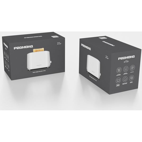 Тостер РЕДМОНД RT-437 (белый)