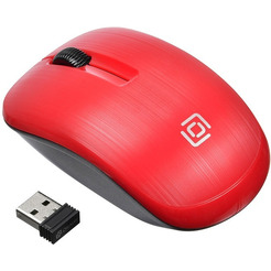 Мышь Oklick 525MW (красный)