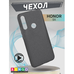Бампер BINGO Shine для HUAWEI Honor 9X (черный)
