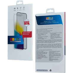 Защитное стекло Bingo Full Silkprint для SAMSUNG Galaxy A21S Черное