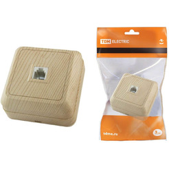 Розетка телефонная TDM Electric Ладога SQ1801-0057