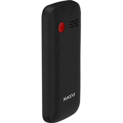 Кнопочный телефон Maxvi B100i (черный)