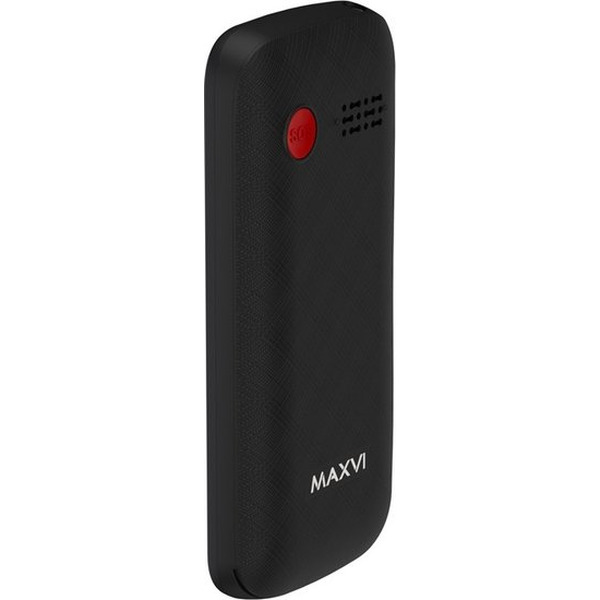 Кнопочный телефон Maxvi B100i (черный)