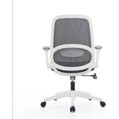 Кресло компьютерное SitZone CH-537B-BS сетка/ткань, серый, крестов. пластик