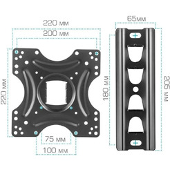 Кронштейн для телевизора Arm Media LCD-405 (черный)