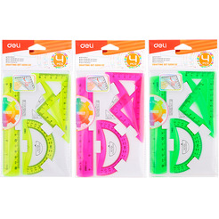 Набор линеек DELI G00602