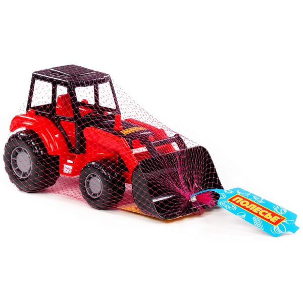 Трактор-погрузчик Полесье "Мастер" 24415 (красно-чёрный)