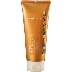 Питательная маска для волос WELCOS с золотом и комплексом масел Confume Argan Gold Treatment, 200 мл