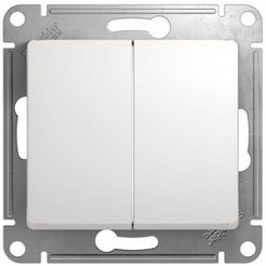 Выключатель проходной Systeme Electric Glossa GSL000165