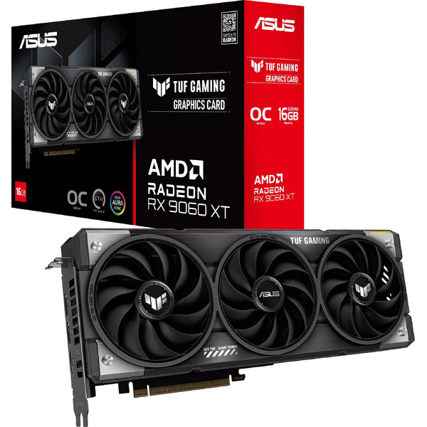 Видеокарта Asus TUF-RX9060XT-O16G-GAMING