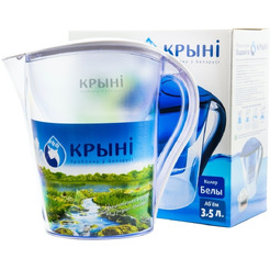 Кувшин КРЫНI Вадавiта (белый)