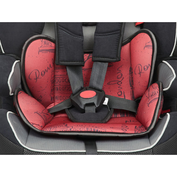Автокресло Lorelli Navigator Black Red Cities