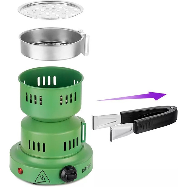 Плита для розжига углей для кальяна Kitfort КТ-168