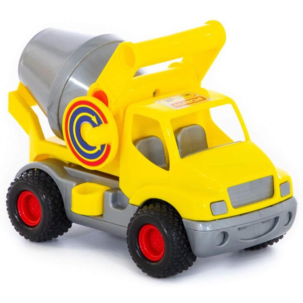 Автомобиль-бетоновоз Полесье 0797 КонсТрак (жёлтый)