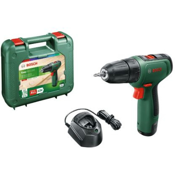 Дрель-шуруповерт Bosch EasyDrill 1200 (06039D3007) с 2-мя АКБ, кейс