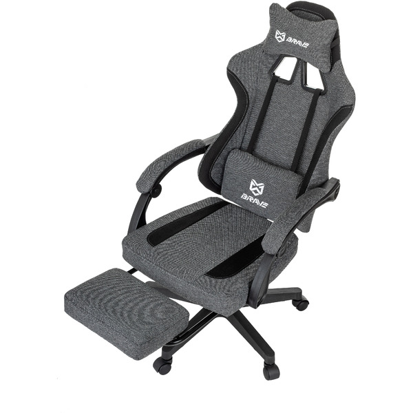 Игровое кресло Brave Knight OPUS/F mini (серый/черный)