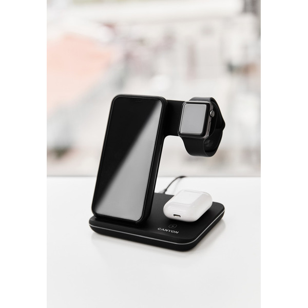 Беспроводное зарядное устройство Canyon CNS-WCS303B