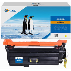 Картридж лазерный G&G GG-CE402A желтый (6000стр.) для HP LJ Enterprise 500 M551n/MFP M575dn/MFP M570dn