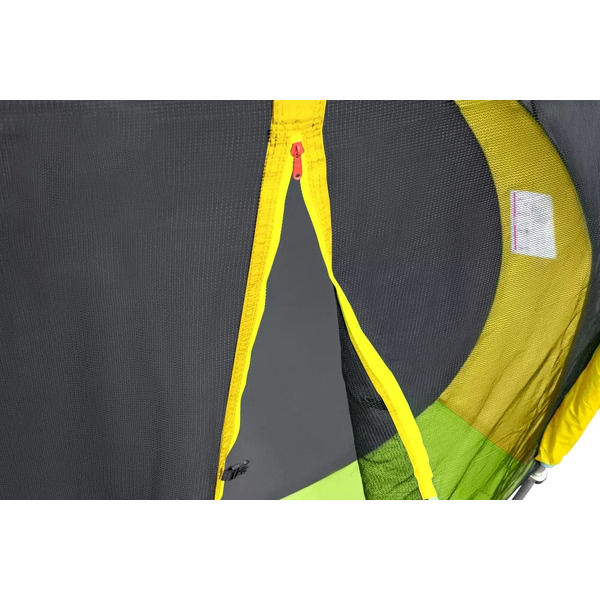 Батут Alpin ATGY-252 2.52 м с защитной сеткой и лестницей