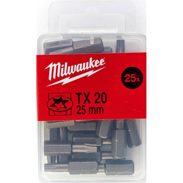 Бита MILWAUKEE TX20 25 мм (25 шт.) 4932399596