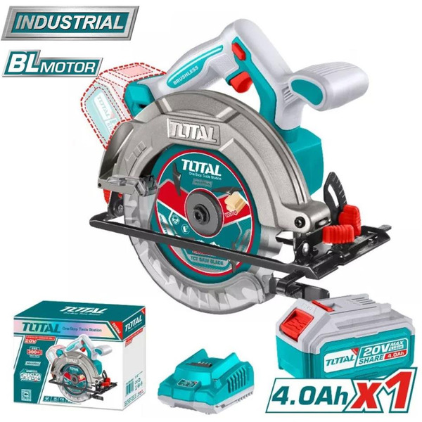 Пила циркулярная TOTAL TSLI16521