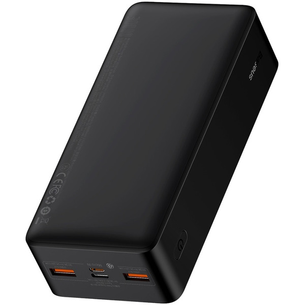 Внешний аккумулятор Baseus Bipow Digital Display Fast Charge 30000mAh (PPBD050401) черный