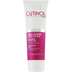 Крем-маска Oyster Cosmetics для окрашенных волос Cutinol Plus Collagen & C3-Plex Color Up Protective Mask, 250 мл