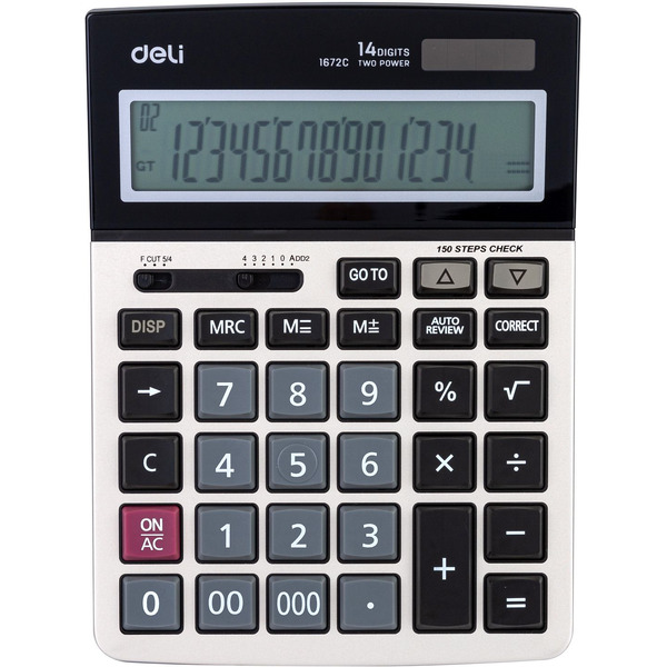 Калькулятор Deli E1672C