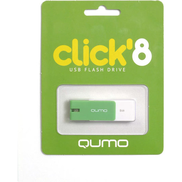 Флеш-накопитель Qumo QM8GUD-CLK-Mint